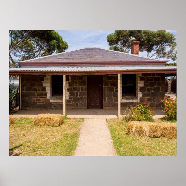Poster Charme Russo de Algodão-Pedra Histórico (Frente)