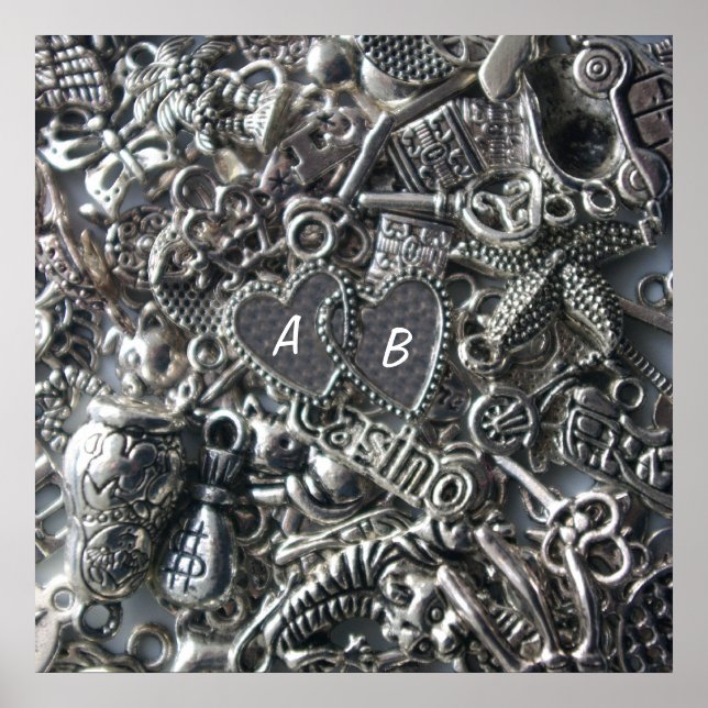 Pôster Charmes cardíacos (Frente)