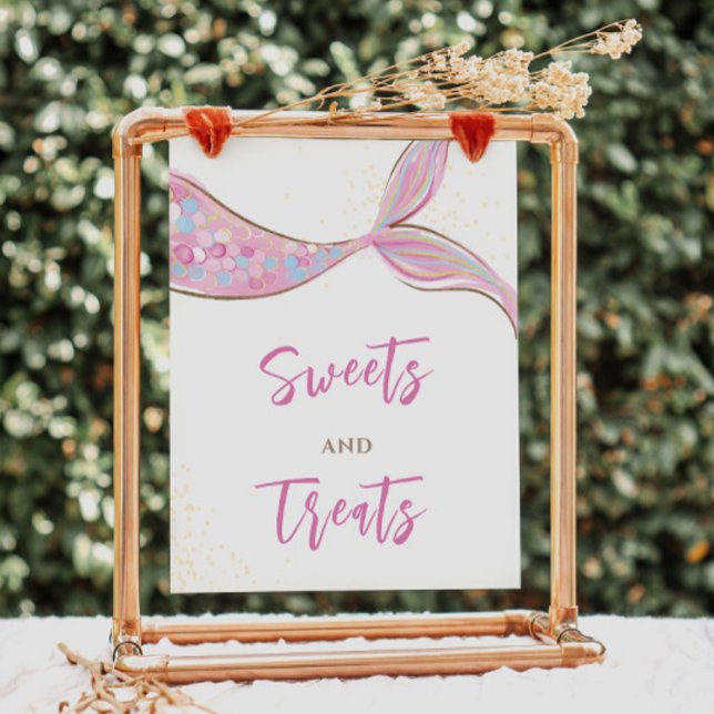 Poster Charming Sereia Sereia Sinal de Aniversário (Criador carregado)