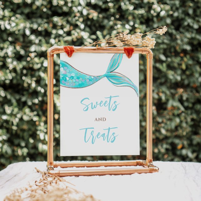 Poster Charming Sereia Sereia Sinal de Aniversário (Criador carregado)