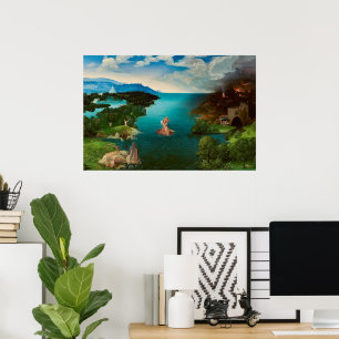 Poster Charon atravessando o rio Styx por Joachim Patinir