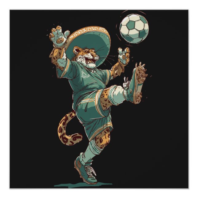 Pôster Charro Jaguar Striker (Frente)