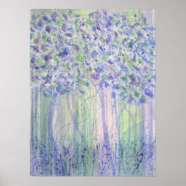 Poster Chartreuse Figs Watercolor