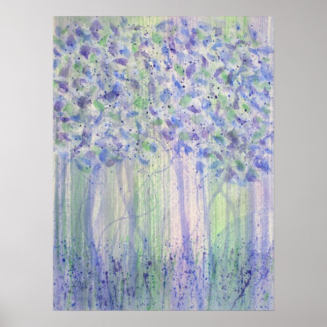 Poster Chartreuse Figs Watercolor (Frente)