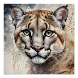 Pôster Charuto de Aquarela n.o 1