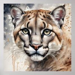 Poster Charuto de Aquarela n.o 1