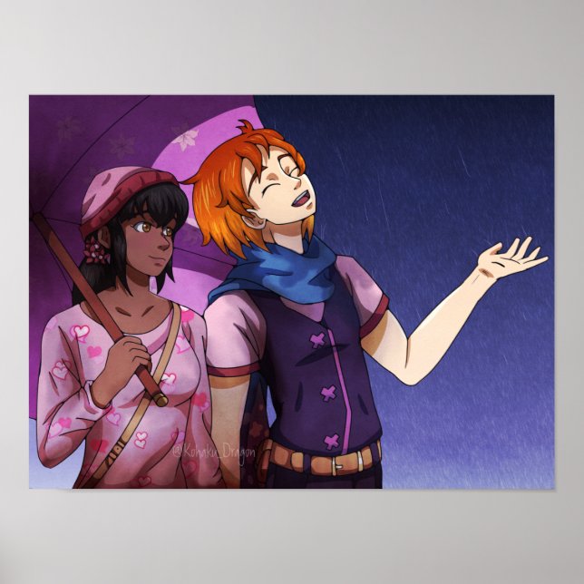 Poster Chás de abril (Frente)