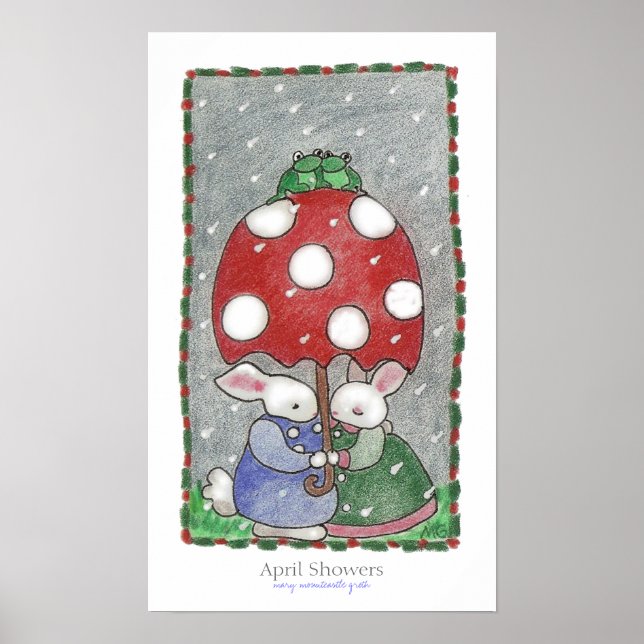 Poster Chás de abril (Frente)