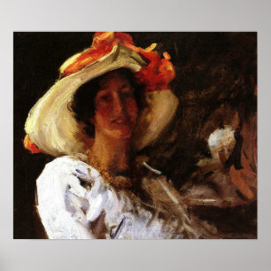 Poster Chase - Clara Stephens No Chapéu 1913