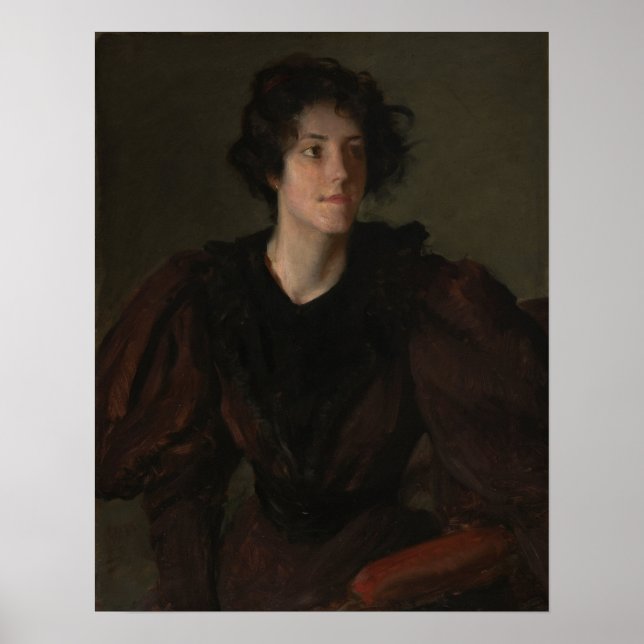 Poster Chase - Estudo De Uma Mulher Jovem (Frente)