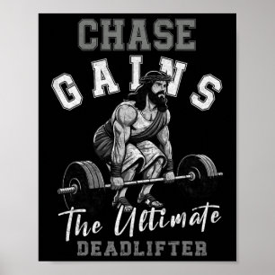 Poster Chase ganha a Jesus, o último Deadlifador engraçad