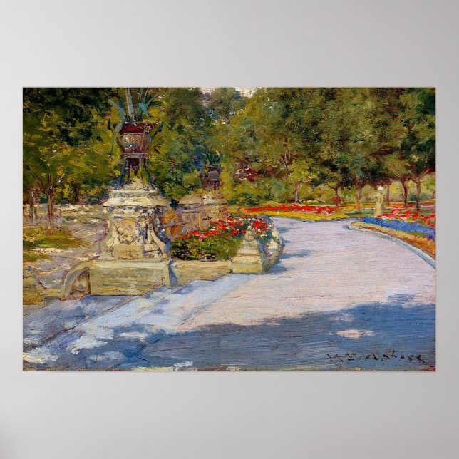 Poster Chase - Prospect Park 1886 (Frente)