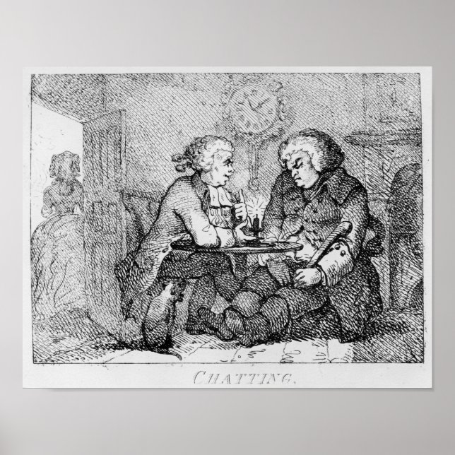 Pôster Chat, ilustração (Frente)