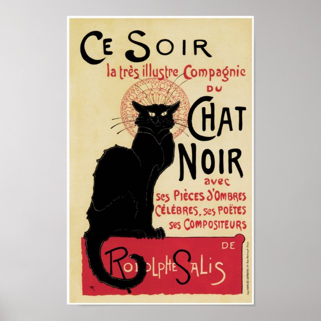 Pôster Chat Noir (Frente)