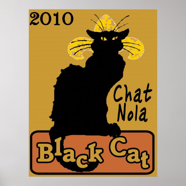Pôster Chat Nola, Black Cat, 2010 (Frente)