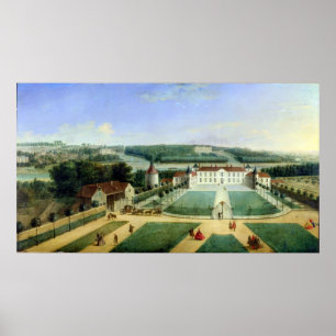 Poster Chateau de Charles Guillaume Le Normant