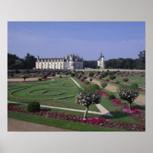 Pôster Chateau du Chenonceau, Loire Valley,