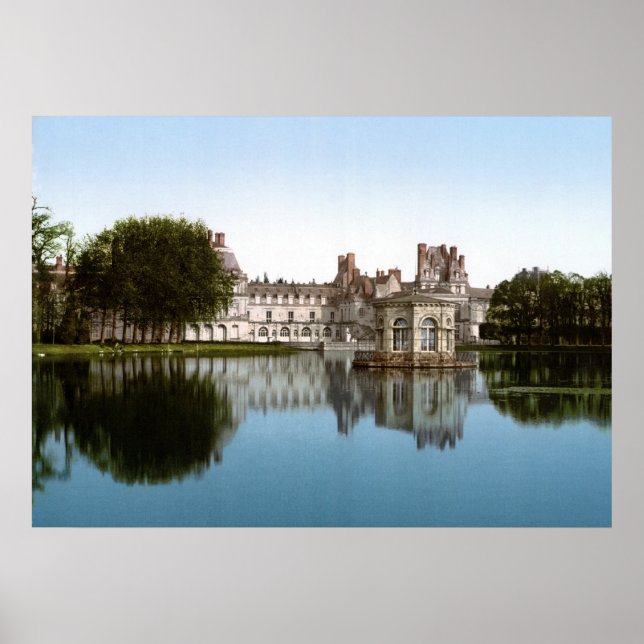 Poster Chateau Fontainebleau (Frente)