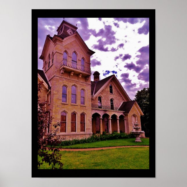 Pôster Chateau Francês (Frente)