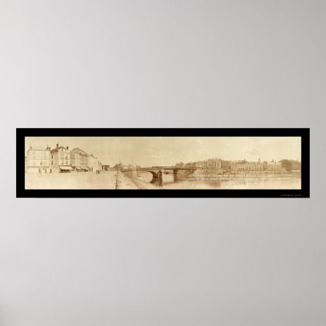 Pôster Chateau Thierry Marine Foto 1918 (Frente)