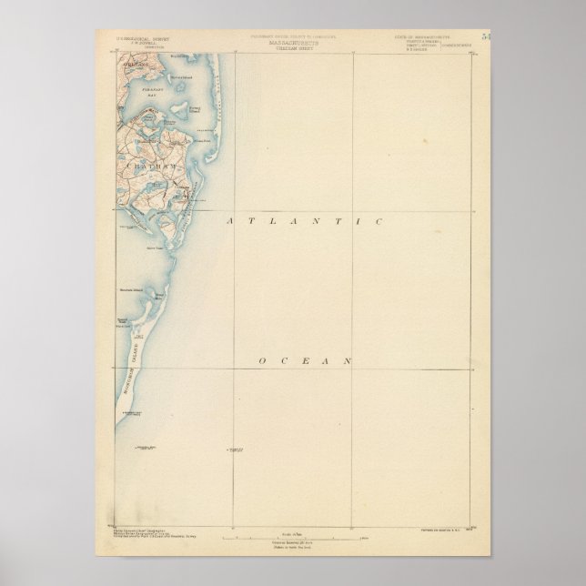 Poster Chatham, Massachusetts (Frente)