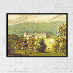 Poster Chatsworth Derbyshire Jane Austen Darcy Pemberly