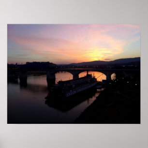 Poster Chattanooga no Sunset