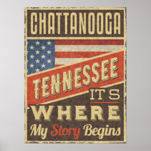 Poster Chattanooga Tennessee