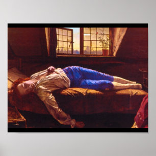 Pôster Chatterton' (1856),_Groups and Figures