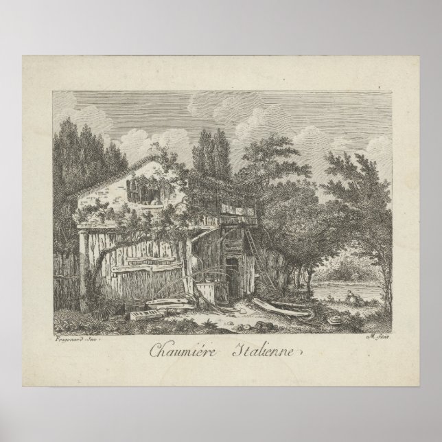 Poster Chaumière Italienne (Frente)