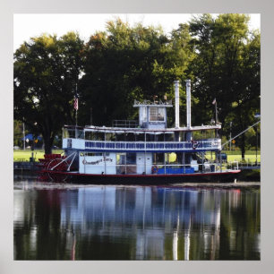 Poster Chautauqua Belle no Lago Chautauqua