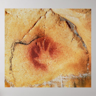 Poster Chauvet Cave Dots