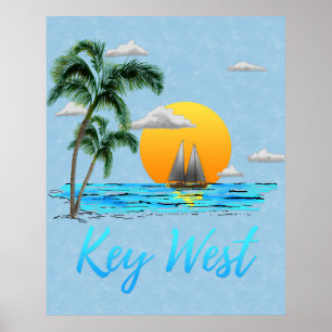 Poster Chave de navegação West Florida