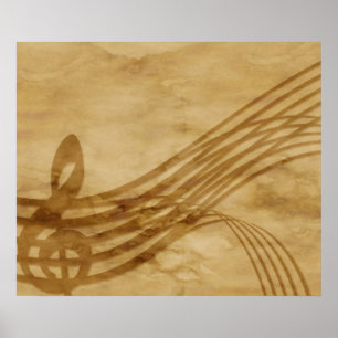 Pôster Chave do violino