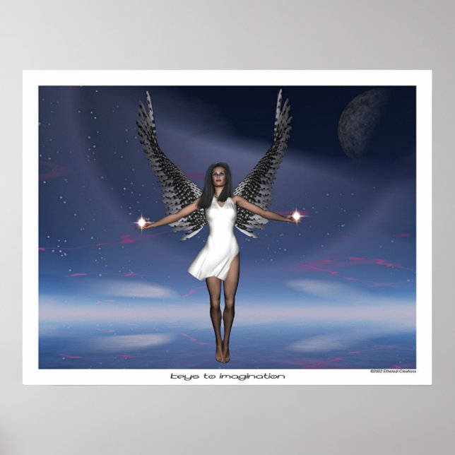 Poster Chaves à imaginação (Frente)