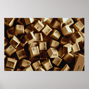 Pôster Chaves do computador