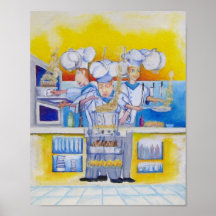 Che se estiver no trabalho Pintura a óleo