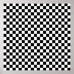 Poster Checkered