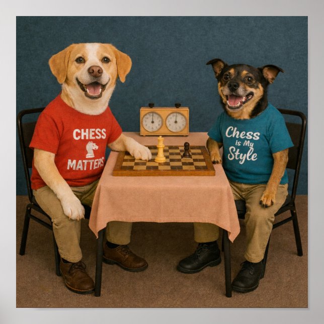 Poster "Checkmate" (Frente)