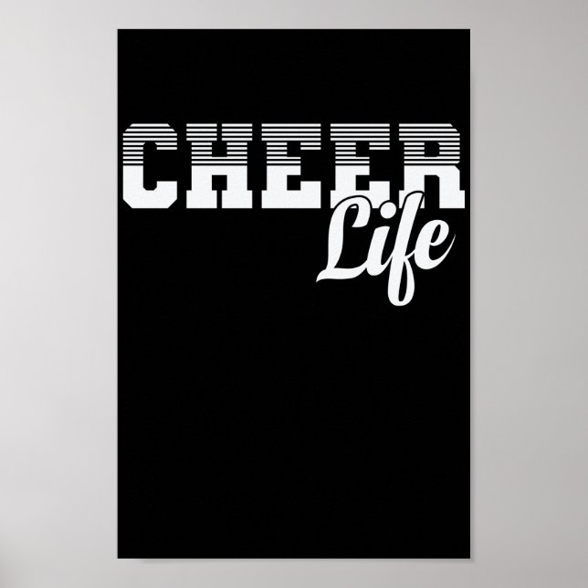 Poster Chee Life Cheerleader Turnen anfeuern (Frente)