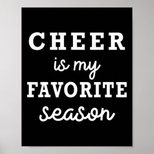 Poster Cheer É Minha Temporada Favorita Competição De Che