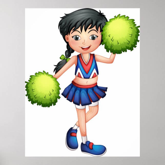 Poster Cheerleader Girl (Frente)