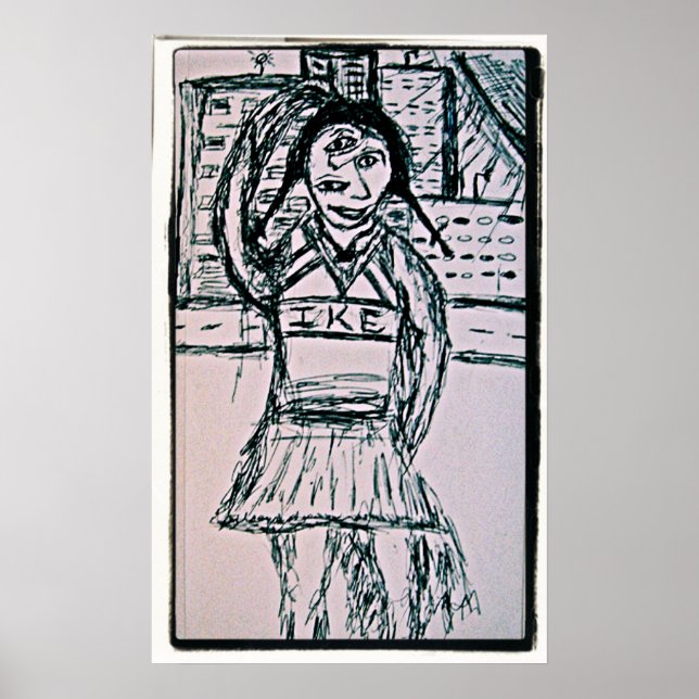 Poster Cheerleader IKE (Frente)