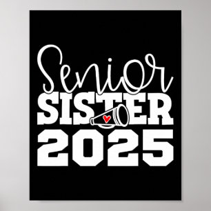 Poster Cheerleader Irmã Cheer Cl De Graduação 2025
