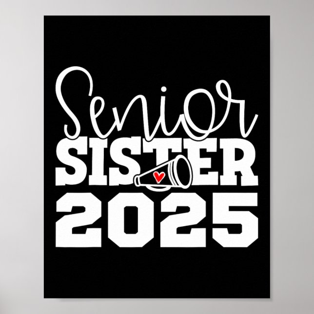 Poster Cheerleader Irmã Cheer Cl De Graduação 2025 (Frente)