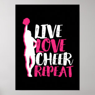 Poster Cheerleader Líder De Viva Amor Repito
