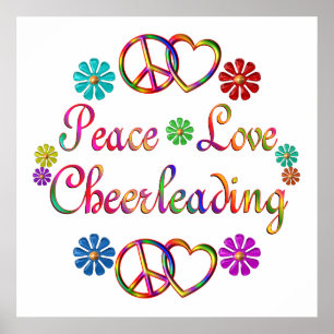 PÔSTER CHEERLEADING DO AMOR DA PAZ