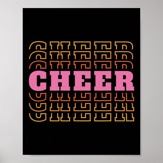 Poster Cheerleading Líderes de torcida  (Frente)
