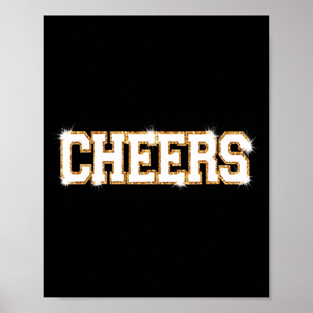 Poster Cheers Happy New Year Celebration New Years Eve Pa (Frente)