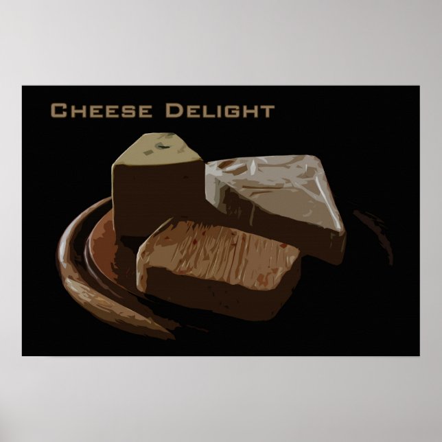 Pôster Cheese Delight (Frente)
